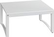 Wenko Legplank voor keukenkastje op pootjes, metalen inzet voor eenvoudig opbergen - in breedte verstelbaar, 30-54 x 25 x 15 cm