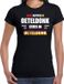 Bellatio Decorations Oeteldonk Carnaval verkleed outfit / t-shirt zwart voor dames - s-Hertogenbosch - Limburg Carnaval verkleed outfit / kostuum - What happens in Oeteldonk stays in Oeteldonk M