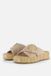 Tamaris Comfort Slippers beige Leer - Maat 39