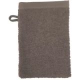 The One Towelling Washand - 16 x 21 cm - Washandje - 100% Katoen - Taupe