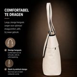 Splash LikeitaLot B.V. Splash Planner Shopper Fietstas 21L – Waterafstotend – Schoudertas – Reflectie – Beige