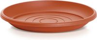 Prosperplast Vogel bad/voederschaal/drinkschaal - terracotta - rond - Dia 21 cm