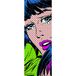 Sunny Decor - Marvel - fotobehang IT IS OVER - 73 x 202 cm - behang, muurdecoratie, strip, kunst, abstract - SD436
