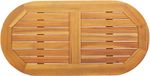 vidaXL Tafelblad - Massief Acacia Hout - Natuurlijk - 90 x 45 x 2 cm