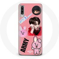 Maniacase Etui voor Samsung Galaxy A50 BTS Bangtan Boy BT21 Cooky Jungkook ARMY