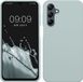 kwmobile Samsung Galaxy A16 5G hoesje met siliconen coating - Cool Mint