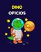 DINO OFICIOS: Libro para colorear de profesiones para niños