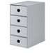 Rössler S.O.H.O. ladekast met 4 lades 175 x 250 x 320 mm Grijs