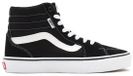 Vans Ashwood Hi Decon Hoge Sneakers Zwart Kinderen Unisex Suède Rubber