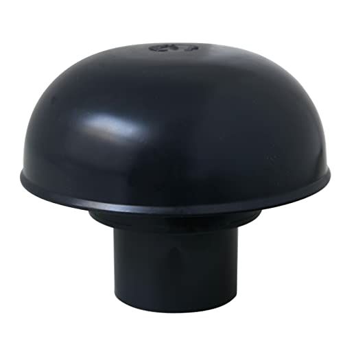 First Plast CDV40A ventilatiemuts met net, leisteen, binnendiameter 40 mm