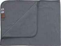 Snoozebaby Organische Wiegdeken Storm Grey - 75x100 cm