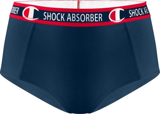 SHOCKABSORBER ACTIVE SHORTY Sportonderbroek Vrouwen - ATHLETIC NAVY - Maat XS