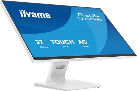 iiyama ProLite T2752MSC-W1AG computer monitor 68,6 cm (27") Full HD LCD Touchscreen Wit
