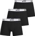 BOSS HUGO BOSS Power boxer briefs (3-pack) - heren boxers normale lengte - zwart met witte band