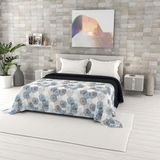 Zomer Fantasy Zomer quilt "FANTASY" bedrukt, Soffioni Blu, 260x270cm
