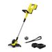 Kärcher LTR 3-18 DUAL BATTERY SET 30 cm Batterij/Accu Zwart, Roestvrijstaal, Geel