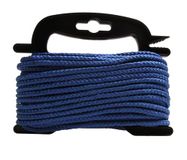 Metselaarskoord Work it Metselaarskoord 5 mm x 20 m - blauw - polypropyleen gevlochten - belastbaarheid 150 kg - met wikkelaar