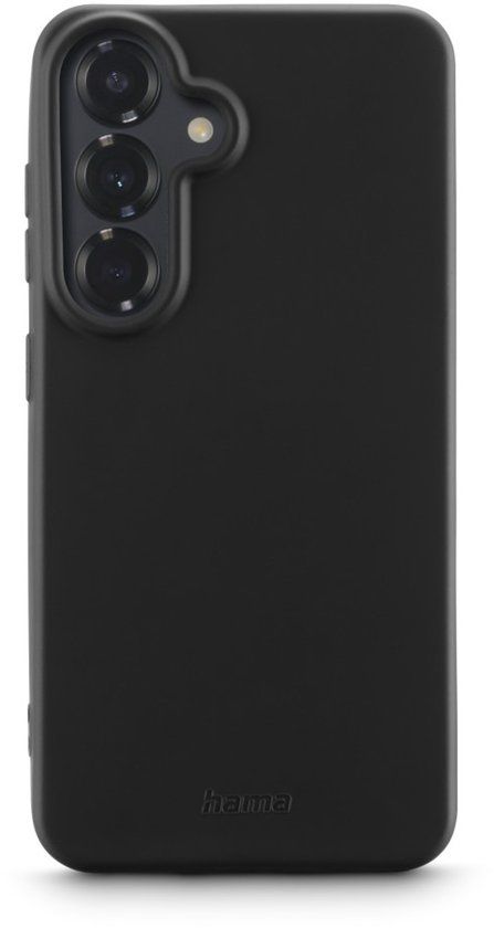 Hama hoesje geschikt voor Samsung Galaxy S25 Plus - Fantastic Feel cover - Zwart