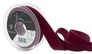 Berisfords Fluwelen lint, Bordeaux, 10,2 x 2,2 x 10,2 cm