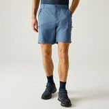 Regatta Leesville III Wandelshort Blauw Polyester Heren