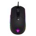 SPYCO Action MO-101, Ergonomische gamemuis, 7200 DPI, RGB light met 6 kleureffecten, Gewicht 123g, 7 Programmeerbare knoppen, Gevlochten draad