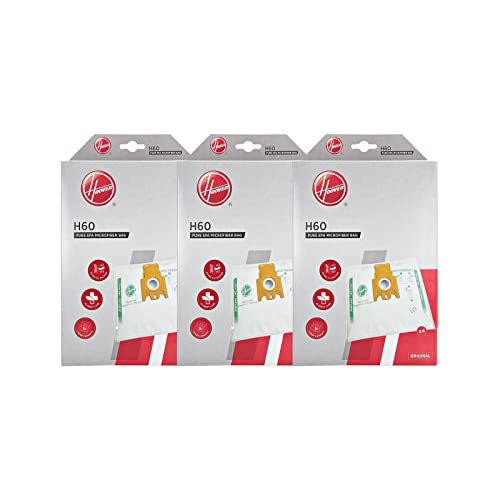 Hoover H60 Microfiber Stofzuigerzakken - 3 x 4 stuks - Origineel
