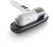 CLEANmaxx accu-handstofzuiger tegen huisstofmijt | Matrasreiniger met UV-C-licht | Vernietigt 99,9% van alle huisstofmijt | Inclusief EPA-filter en stofreservoir van 120 ml | Ideaal voor mensen met allergieën, op reis en op de camping