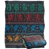 HARRY POTTER EN DE DEATHLY HALLOWS DEEL 2 Silky Touch Super Zachte Sprei Deken 152 x 127 cm