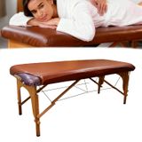 Merkloos Vinyl Massagetafelhoes voor 32 Inch Tafel, Waterdicht en Herbruikbaar