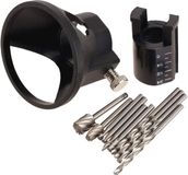 Ensemble de sculpture sur bois sans marque avec outils rotatifs et guide de coupe pour bois, métal et PVC