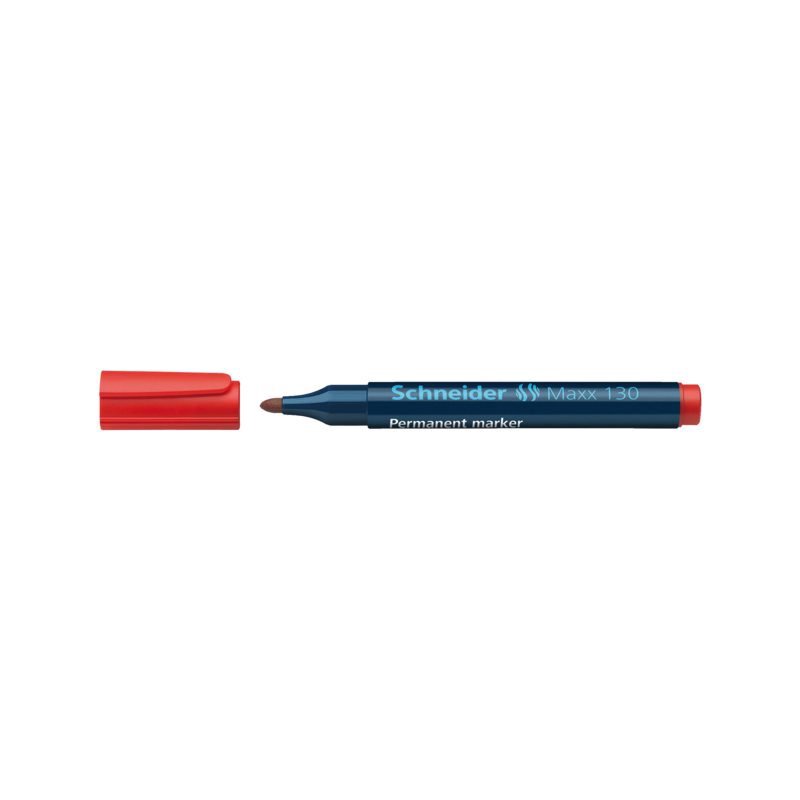 Schneider Viltstift 130 rond rood 1-3mm