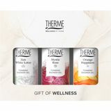 Therme Foaming Shower Favorites Geschenkset Orange Happiness + Zen White Lotus + Mystic Rose - 3 x 1 set