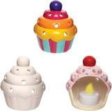 Baker Ross AX742 Cupcake Theelichthouders - Pakket Van 3
