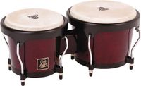 LP Latin Percussion Aspire Bongos LPA601-DW, 6 3/4" + 8", Dark Wood