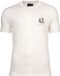 Armani Exchange T-shirt rond met korte mouwen - Wit