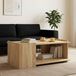 Maison Exclusive Table basse Chêne Sonoma, 90 x 50 x 33 cm, panneau de particules