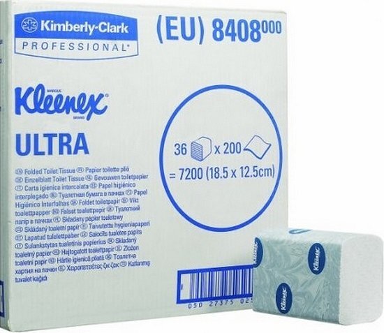 Kimberly-Clark Kleenex toiletpapier 8408 2-laags 36x200 vel