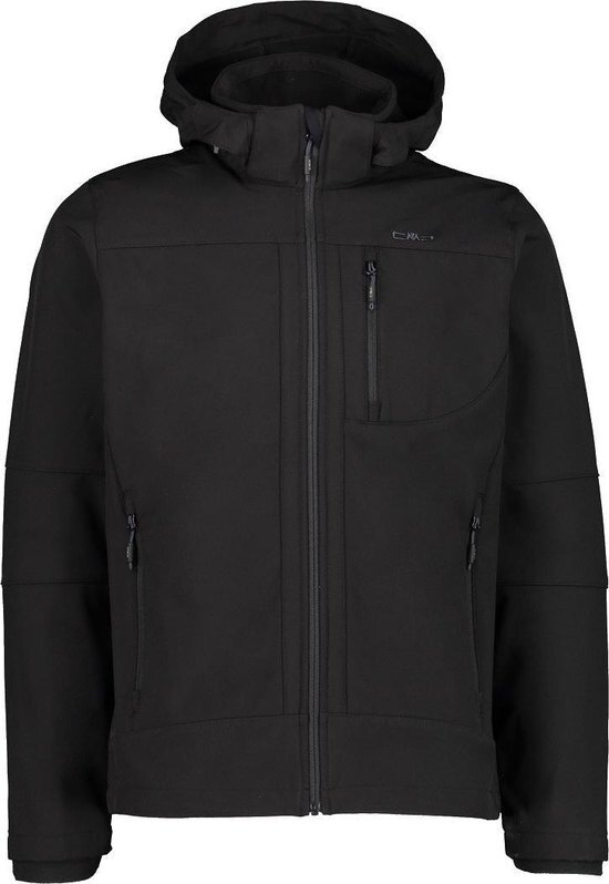 CMP softshelljas Zip Hood heren polyester zwart