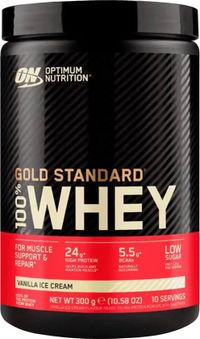 Optimum Nutrition Gold Standard 100% Whey Protein - Vanilla Ice Cream - 300g