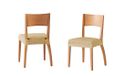 Martina Home Stoelhoes, beige, verpakking van 6 stuks