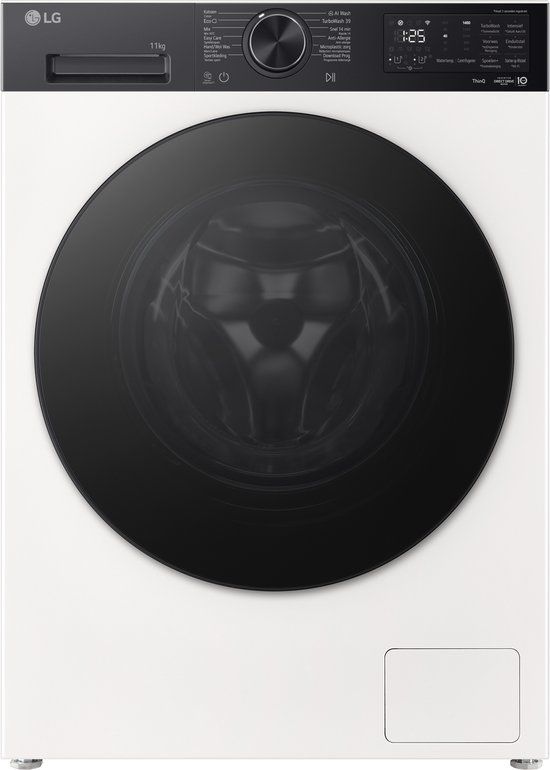 LG F4X5511THB wasmachine 11 kg met AI DD, TurboWash360˚, Steam en ezDispense - Energieklasse A