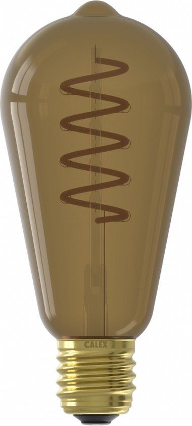 Calex LED Filament Lamp ST64 E27 4W - Warm White - Dimmable