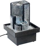infactory Binnenfontein Himmelstreppe met pomp en led, 18 cm