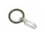 Gardinia Curtain rings with gliding inlay for 12 mm - 11352