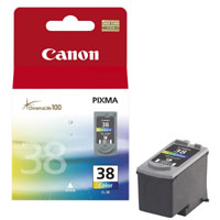 Canon CL-38 single pack / cyaan, geel, magenta