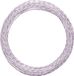 Vaessen Creative Aluminium Draad - Diamond cut - 2mm - 30m - Zacht Lila