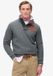Superdry Vintage Athletic sweatshirt met halve knoopsluiting Heren Charcoal Marl S