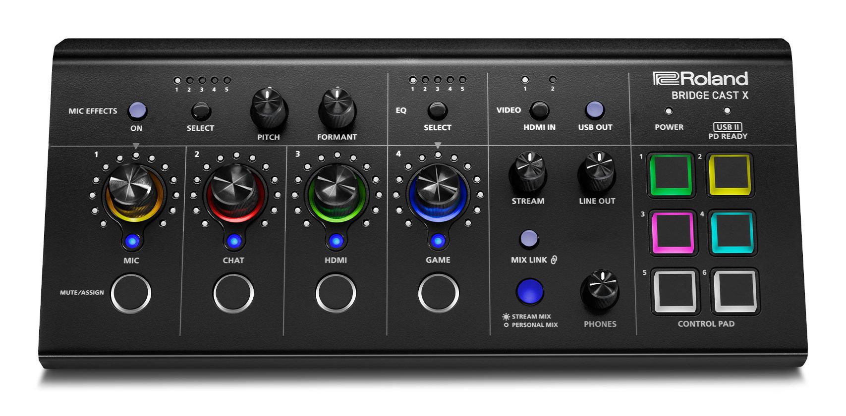 Roland Bridge Cast X Gaming Audio Mixer