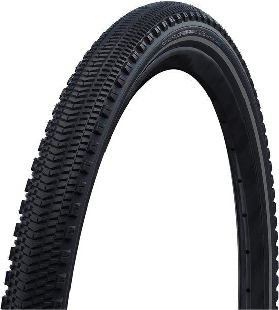 Schwalbe G-One Overland 365 Performance Tubeless Easy Reflex 4Season - 28 x 1.50 - Gravelbike Band - Zwart