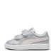 Puma Smash 3.0 Glitz Glam sneakers zilvergrijs/roze